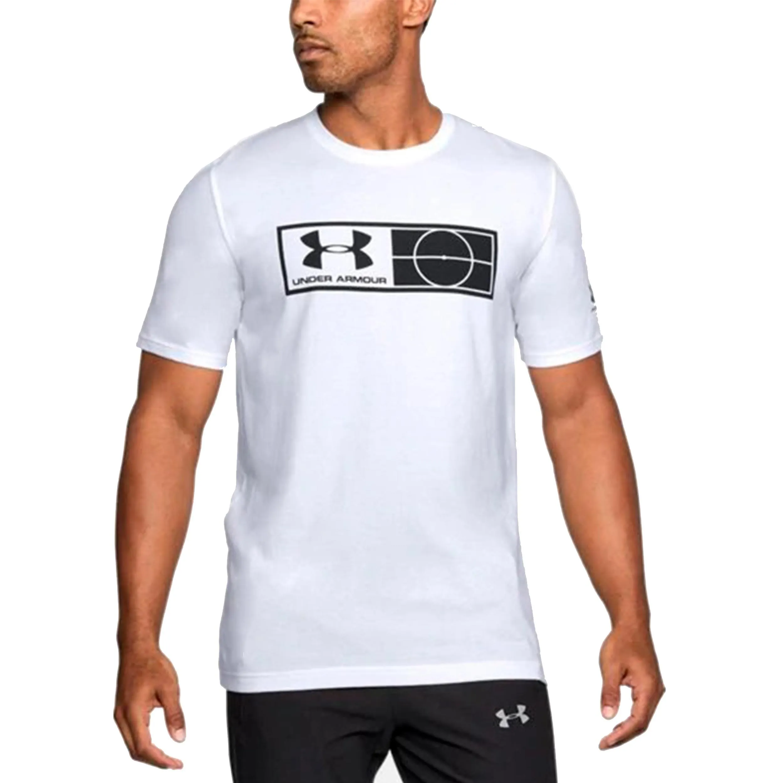 Polera Fútbol Hombre Under Armour Tag Blanca