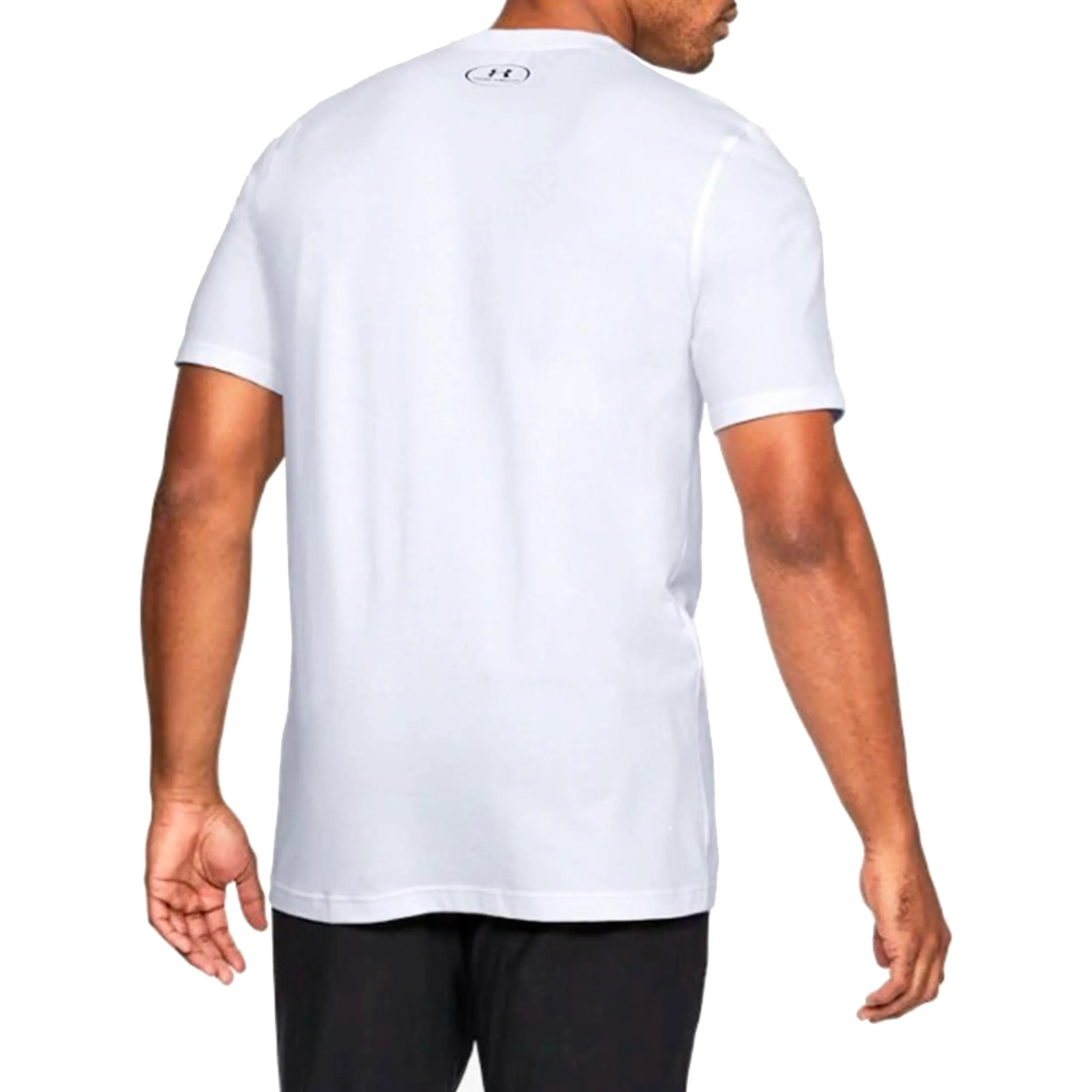 Polera Fútbol Hombre Under Armour Tag Blanca