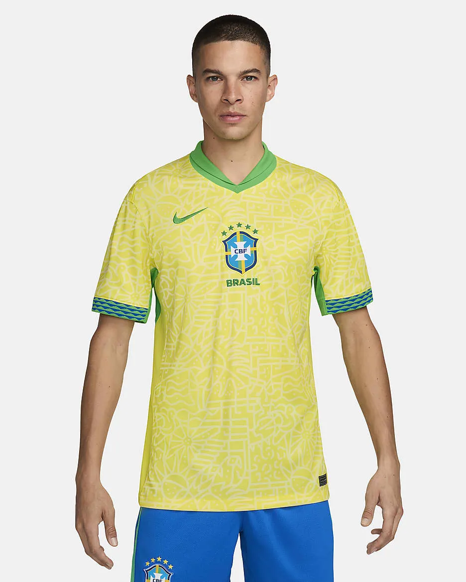 PRIMERA EQUIPACIóN STADIUM BRASIL 2024 CAMISETA DE FúTBOL DE RéPLICA NIKE DRIFIT  HOMBRE