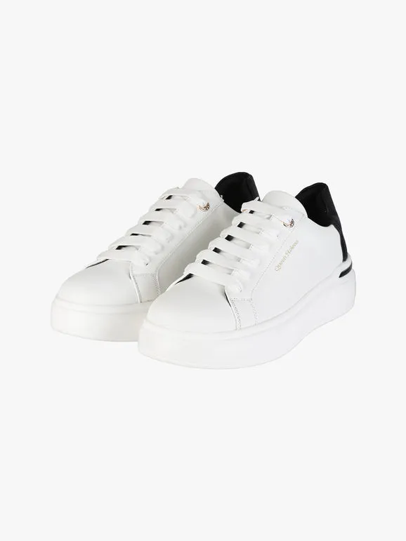 Queen Helena Zapatillas de mujer con cordones y suela alta.