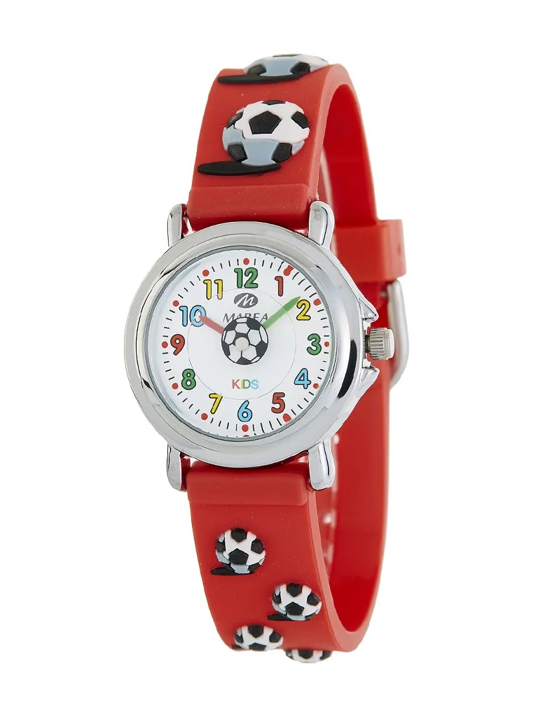 Reloj Marea mini rojo fútbol b37007/18