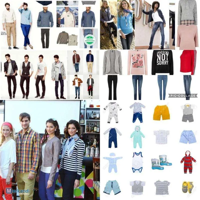 ROPA Y CALZADO PARA EXPORTACIóN EN CONTENEDOR  LOTE AITANA  ROPA Y CALZADO NUEVO PARA TODAS LAS EDADES