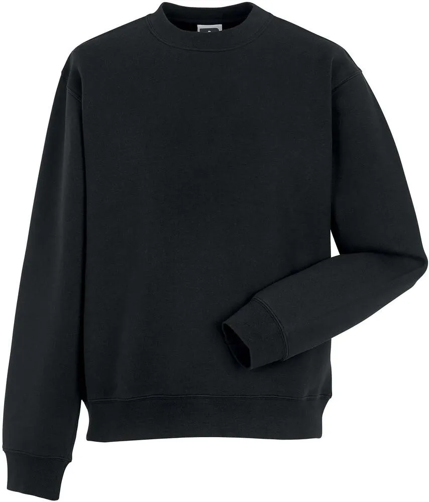 RUSSELL RU262M  SUDADERA DE MANGA CLáSICA  NEGRO