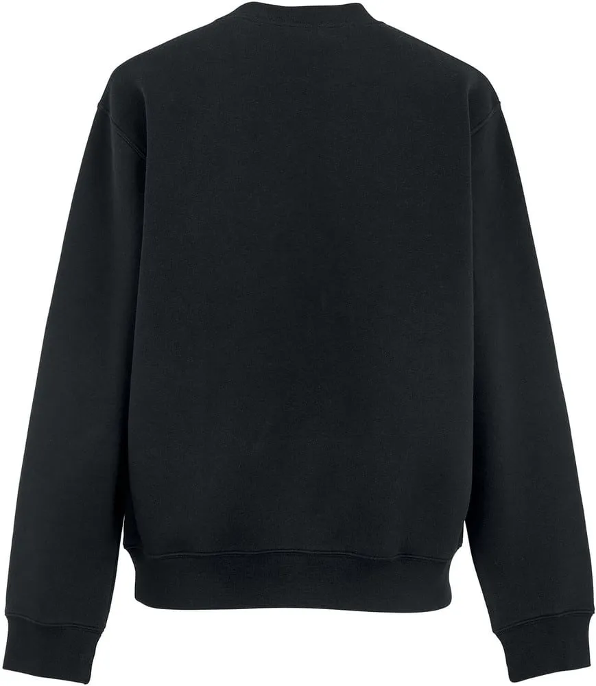 RUSSELL RU262M  SUDADERA DE MANGA CLáSICA  NEGRO