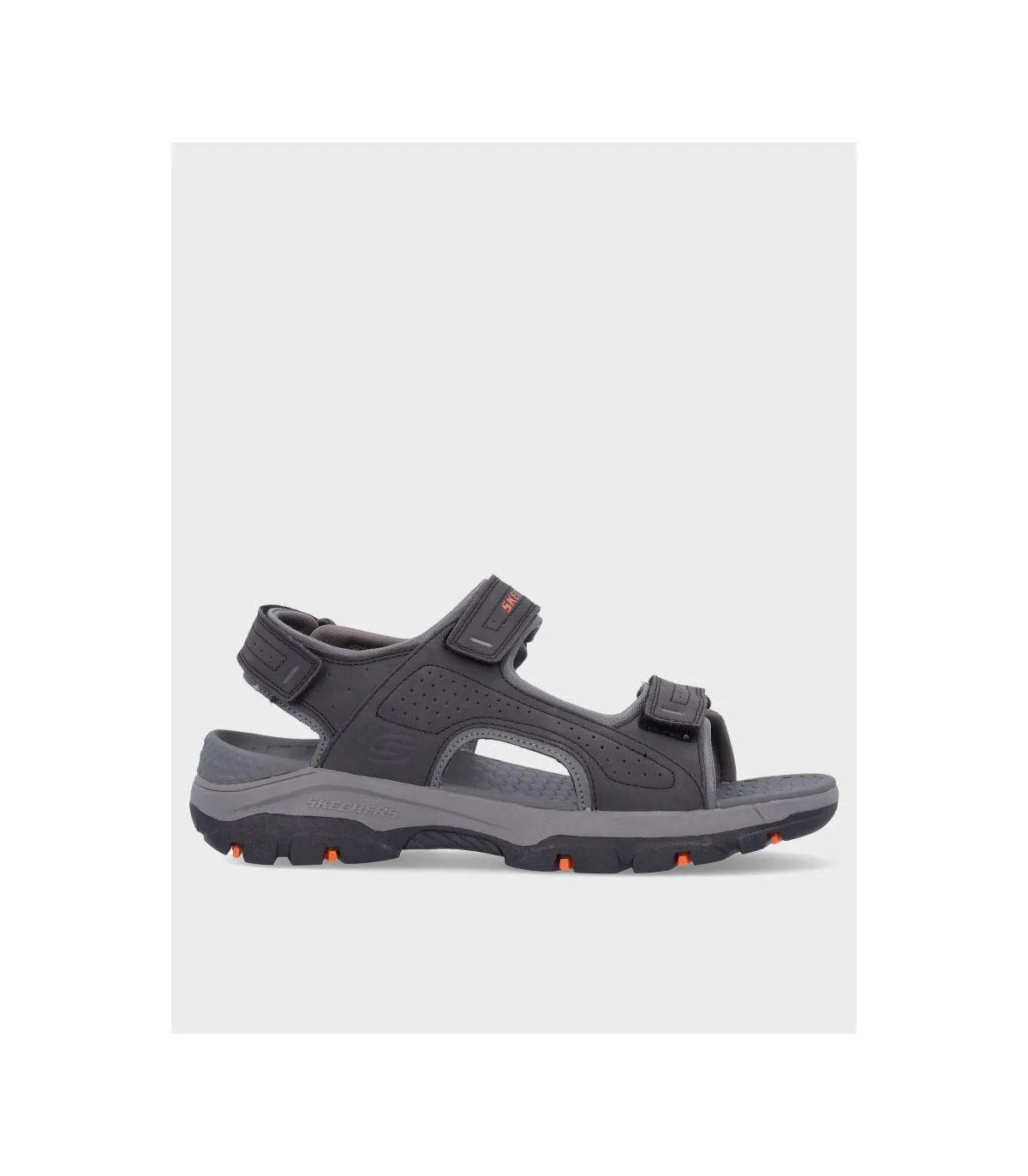SANDALIA PLANA SKECHERS 204105 BLACK