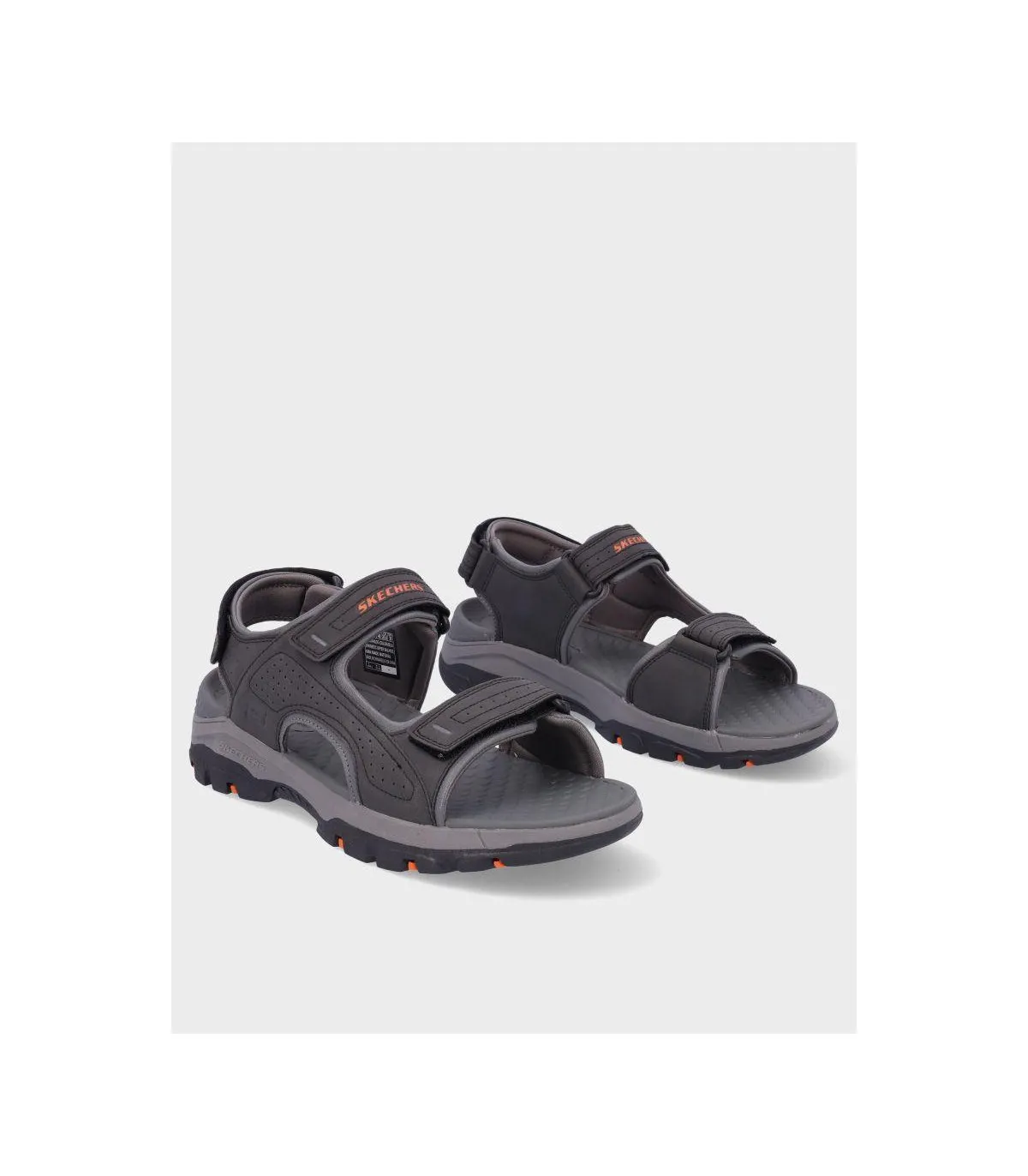 SANDALIA PLANA SKECHERS 204105 BLACK