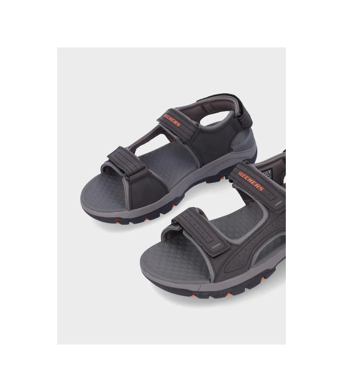 SANDALIA PLANA SKECHERS 204105 BLACK