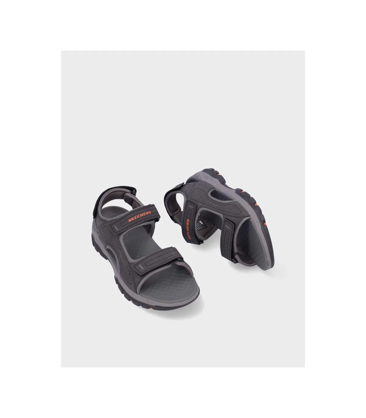 SANDALIA PLANA SKECHERS 204105 BLACK