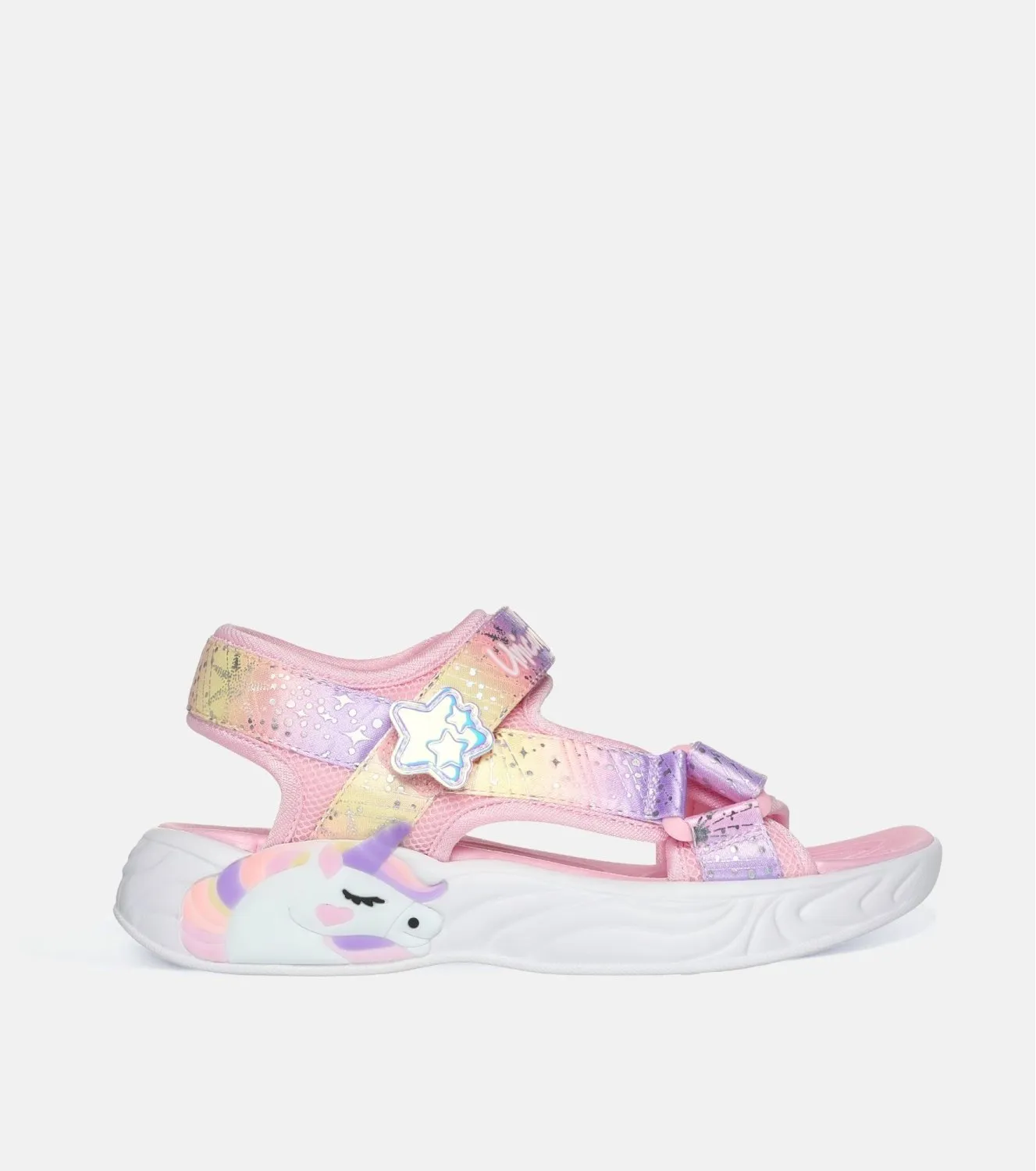 Sandalia Skechers 302682L LPMT Rosa