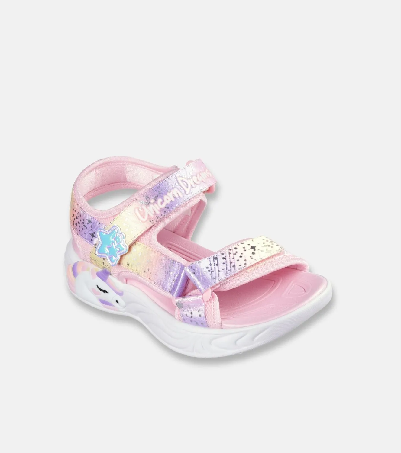 Sandalia Skechers 302682L LPMT Rosa