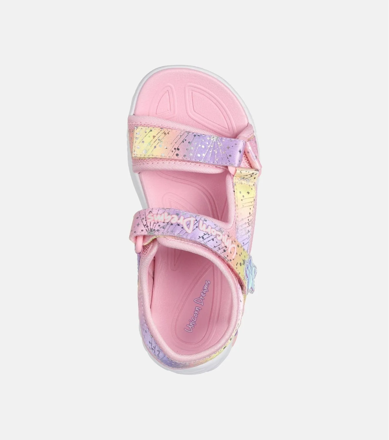 Sandalia Skechers 302682L LPMT Rosa