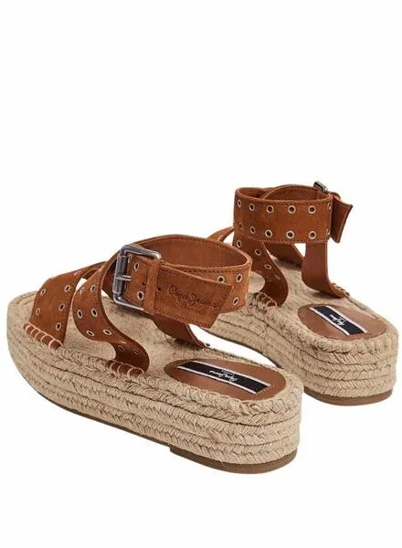 Sandalias Pepe jeans Tracy Antique Marrón Para Mujer