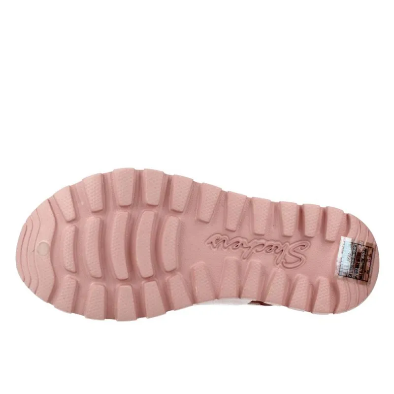 Sandalias Planas Skechers 111380 Mujer Rosa