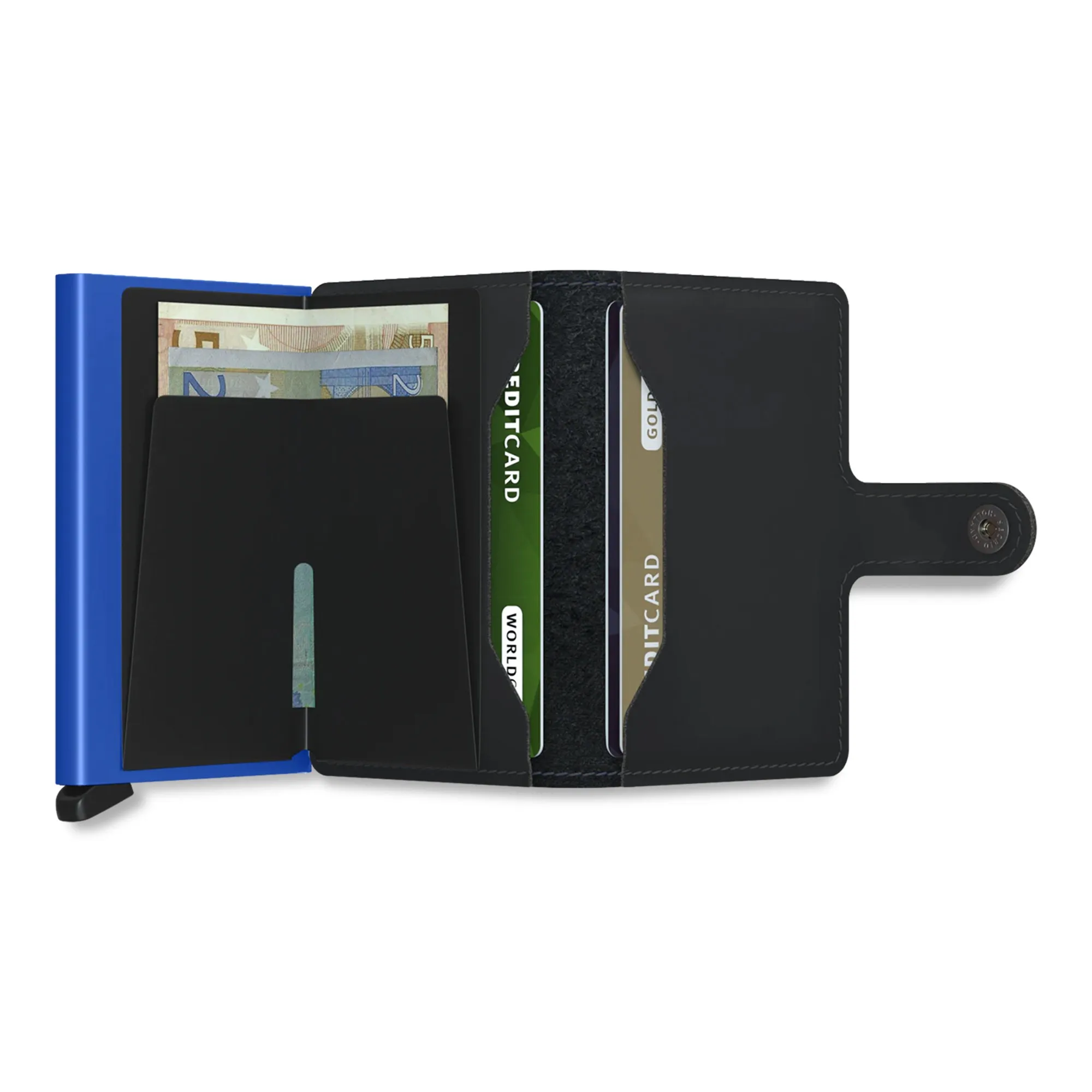 SECRID Tarjetero Black & Blue
