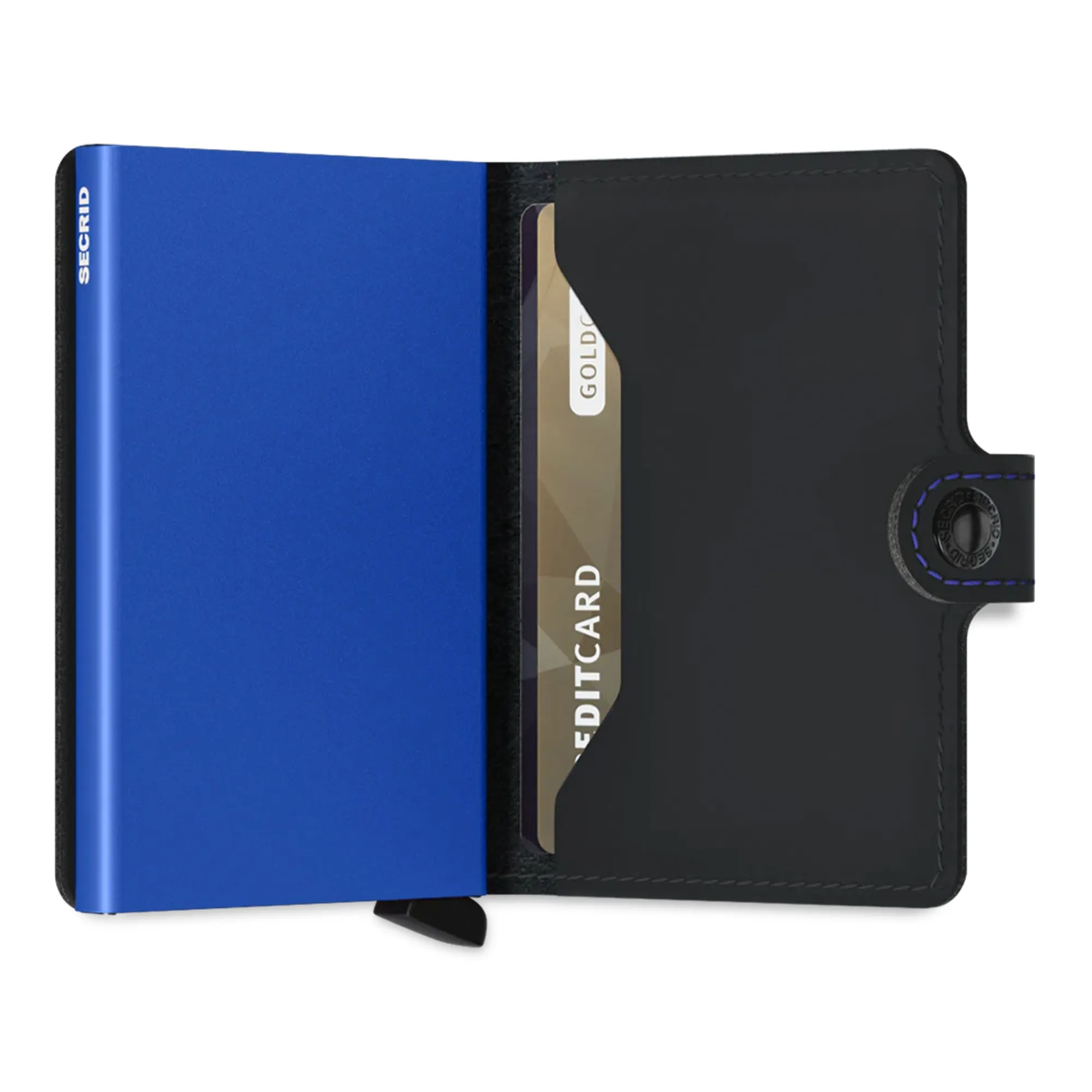 SECRID Tarjetero Black & Blue