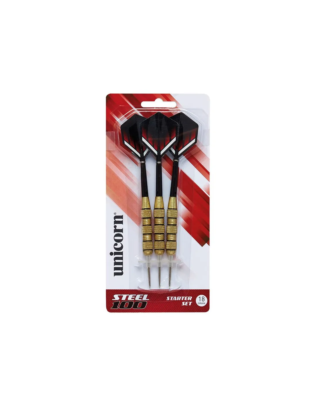 Set 3 dardos p.acero Atipick  Steel 100 18gr