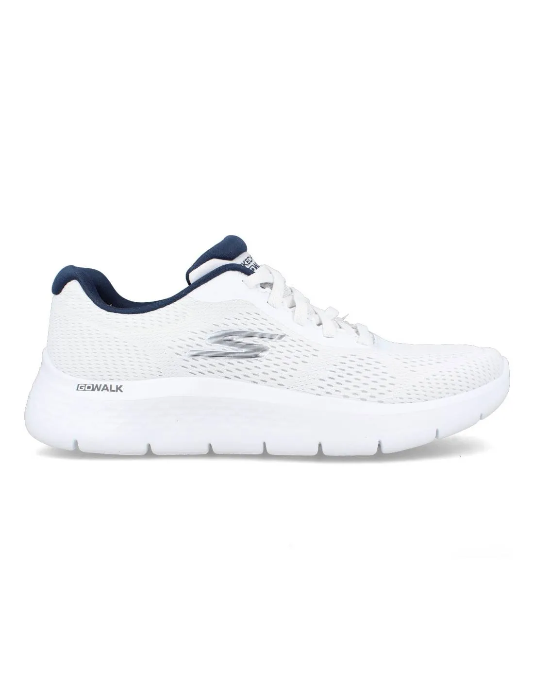 SKECHERS  DEPORTIVAS GO WALK FLEX REMARK WHITE NAVY