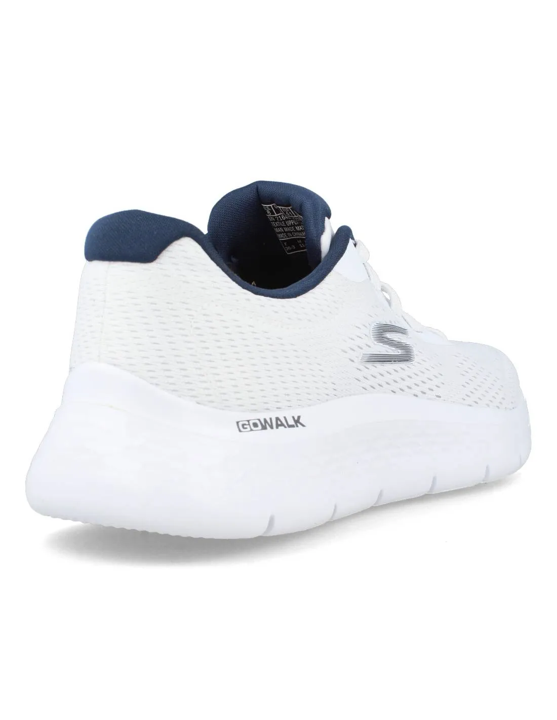 SKECHERS  DEPORTIVAS GO WALK FLEX REMARK WHITE NAVY