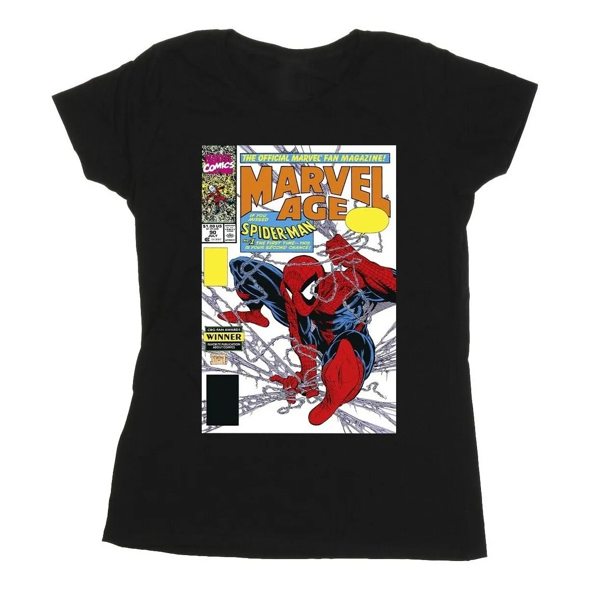 SPIDERMAN  AGE COMIC COVER