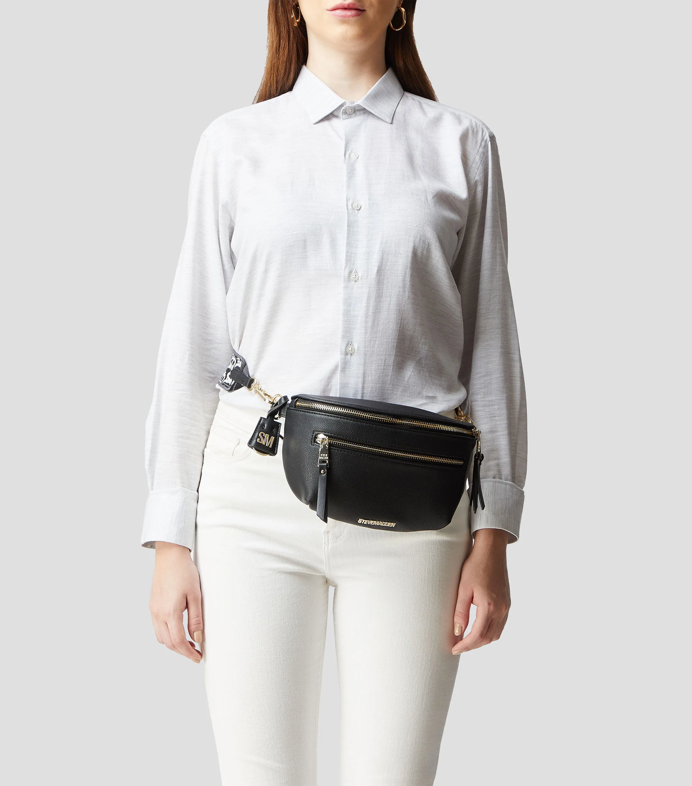 Steve Madden Bolso crossbody negro Bclarke Mujer