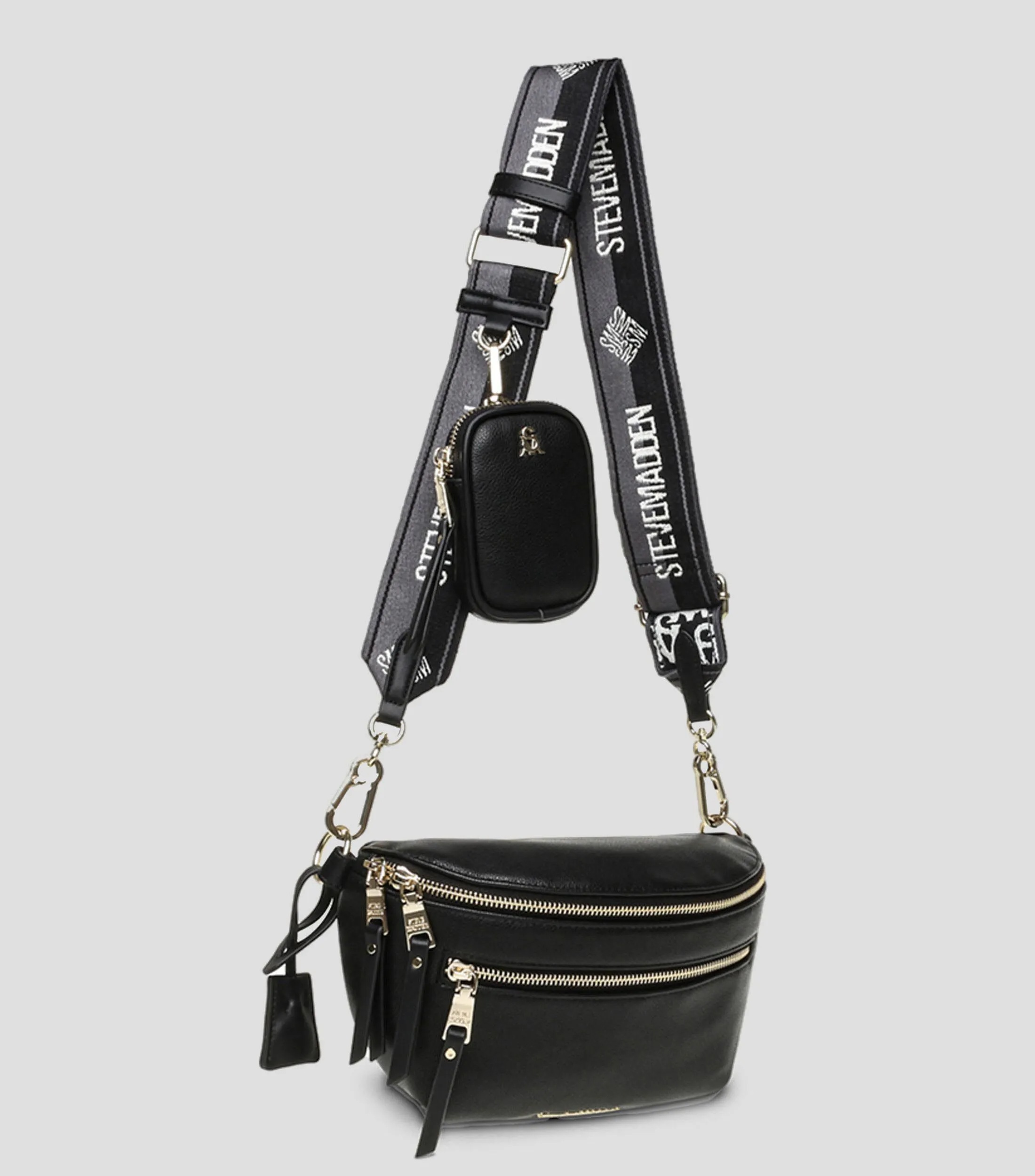 Steve Madden Bolso crossbody negro Bclarke Mujer