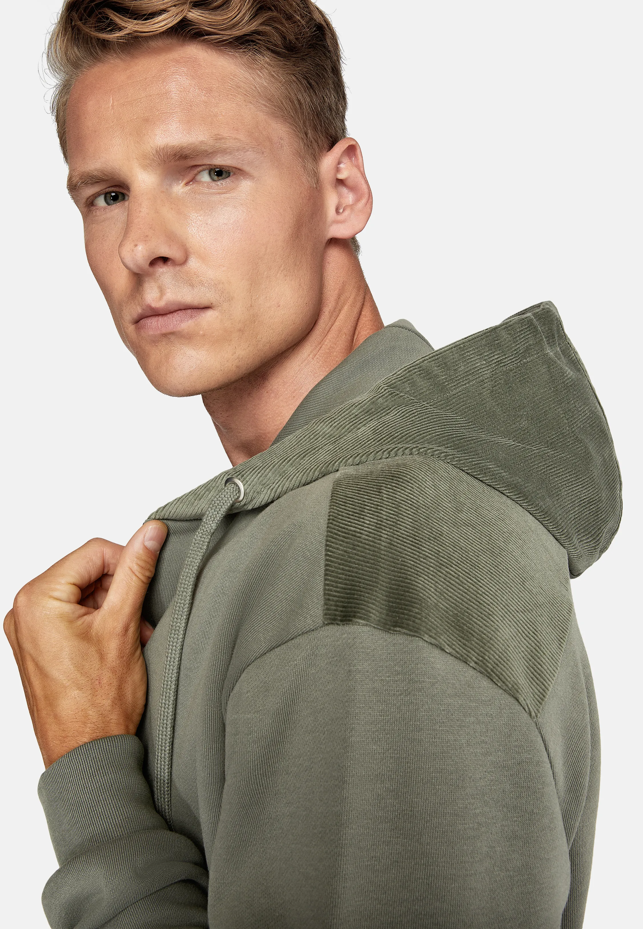 Sudadera Con Cremallera Capucha De Algodón