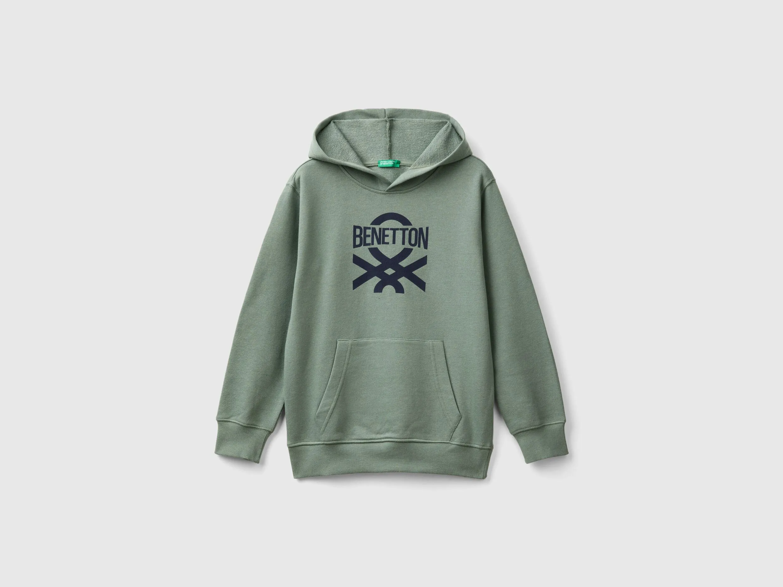 Sudadera con estampado y capucha