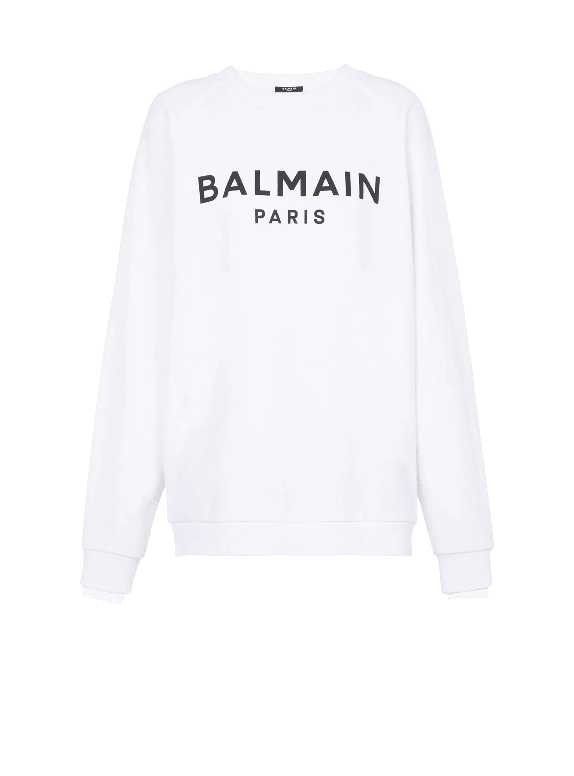 Sudadera con logotipo de Balmain Paris estampado