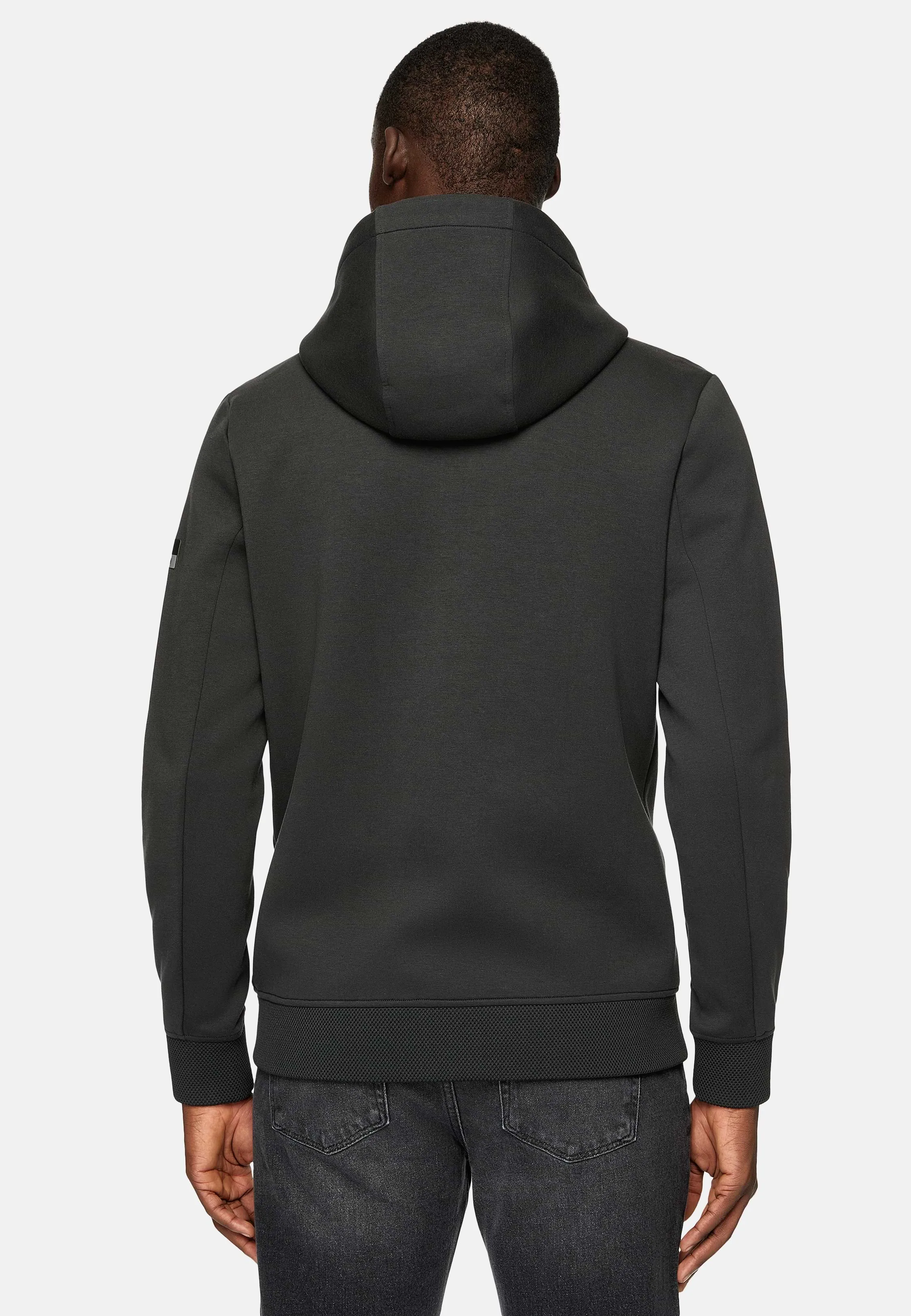 Sudadera Cremallera Capucha Doble De Neopreno