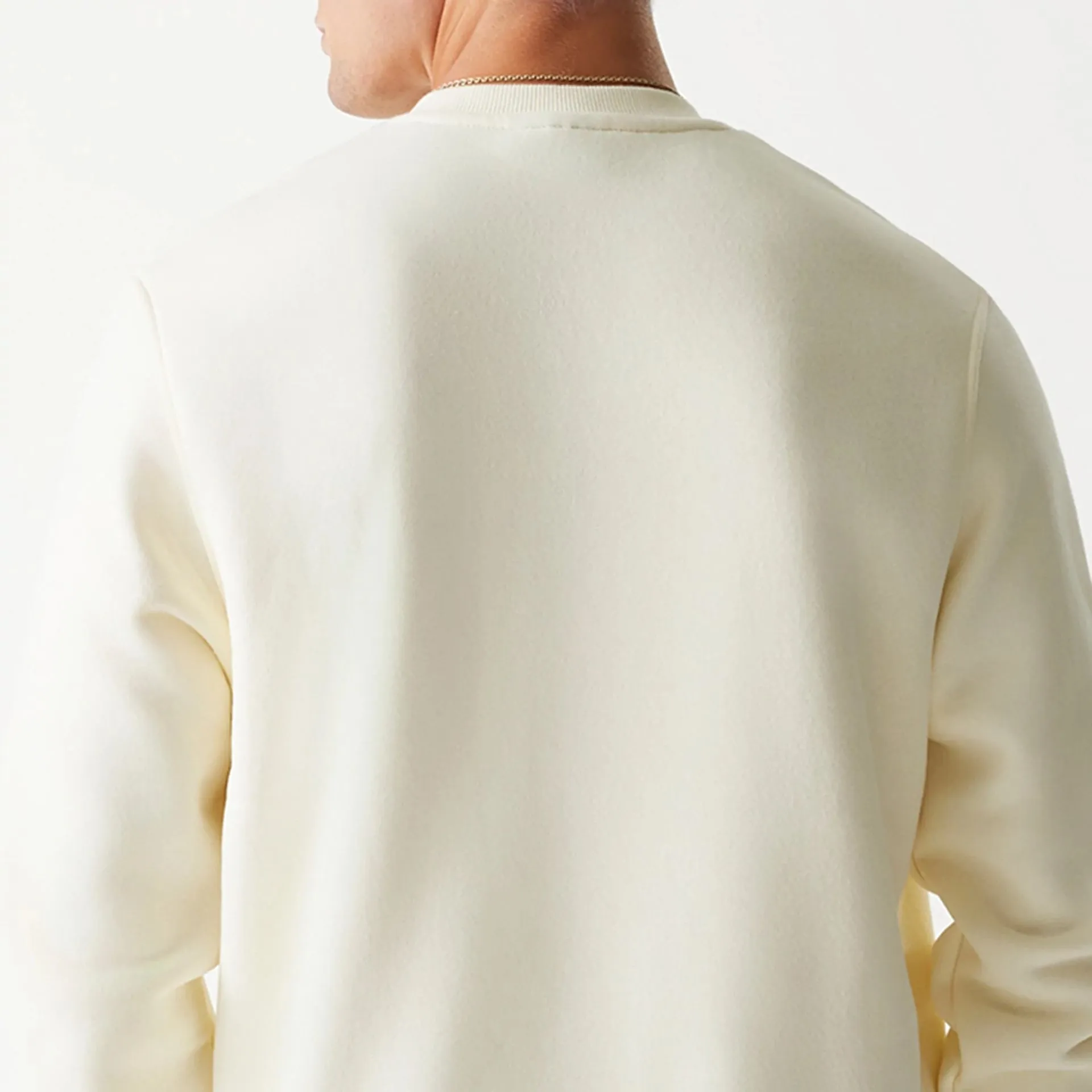 Sudadera Crew Neck LA Dodgers Red Roses Blanco
