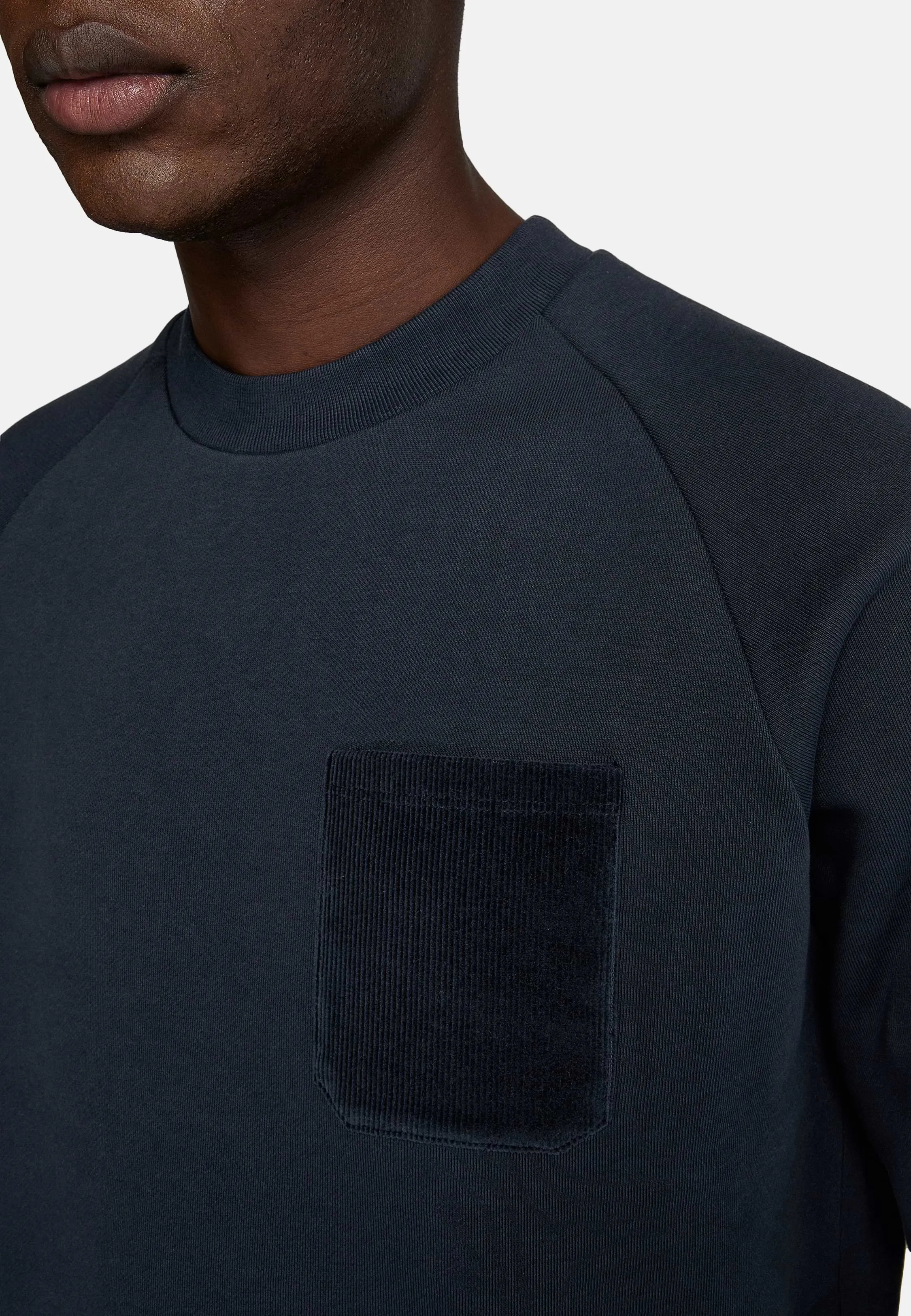 Sudadera Cuello Redondo De Algodón
