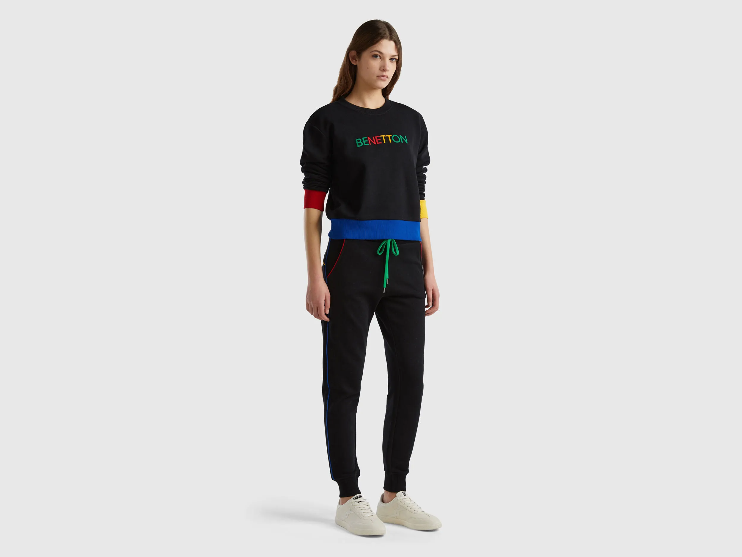 Sudadera de 100 % algodón con estampado de logotipo