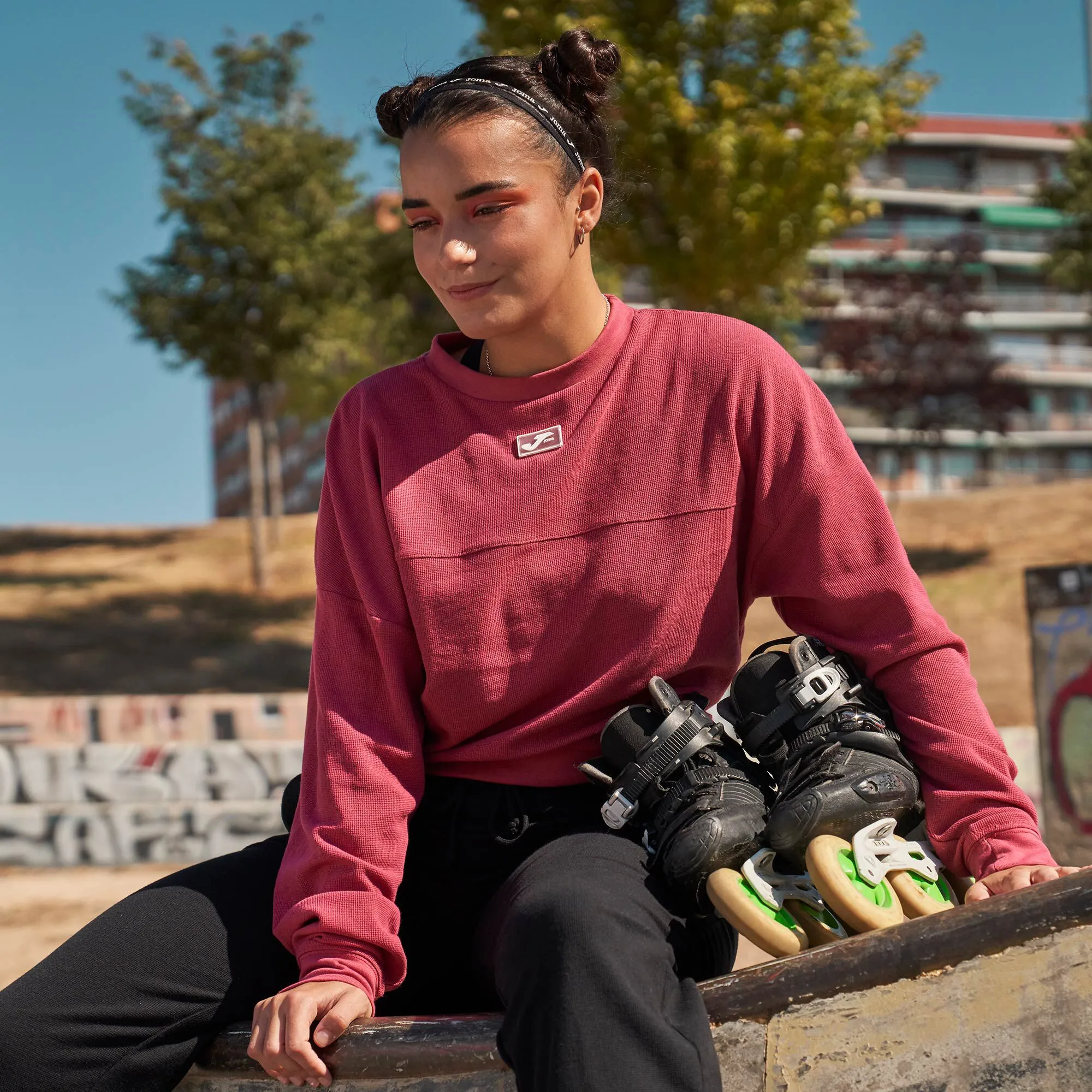 Sudadera mujer Daphne rosa