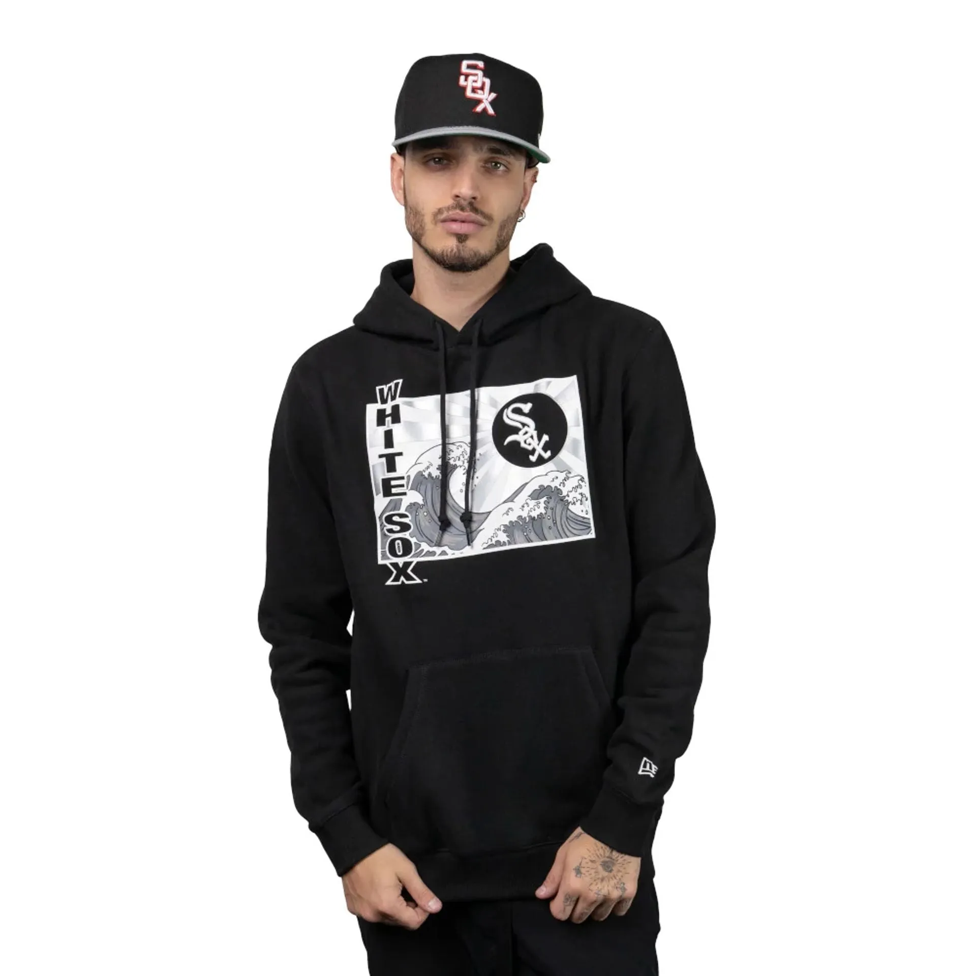 Sudadera New Era Chicago White Sox Tonal Wave