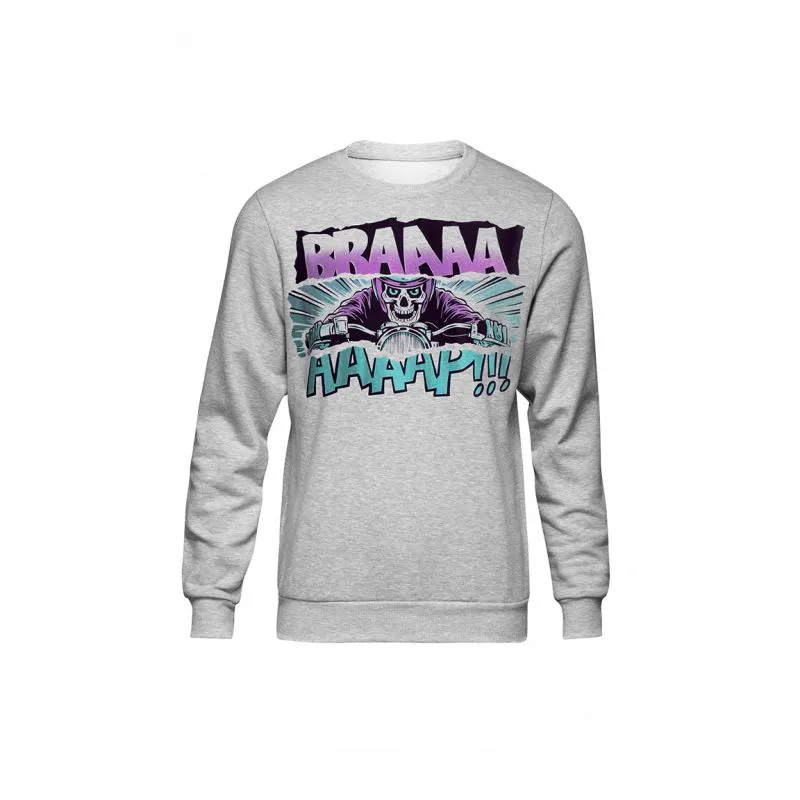 SUDADERA PARA MOTO BRAAAP  JOHN DOE