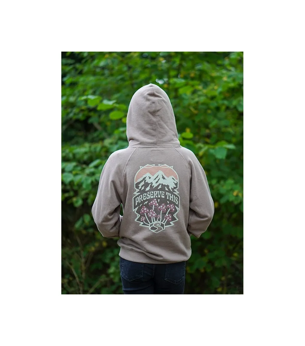 SUDADERA STYLING PRESERVE  SEPIA