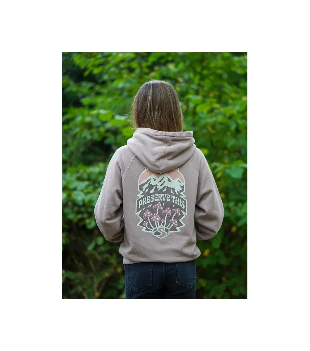 SUDADERA STYLING PRESERVE  SEPIA