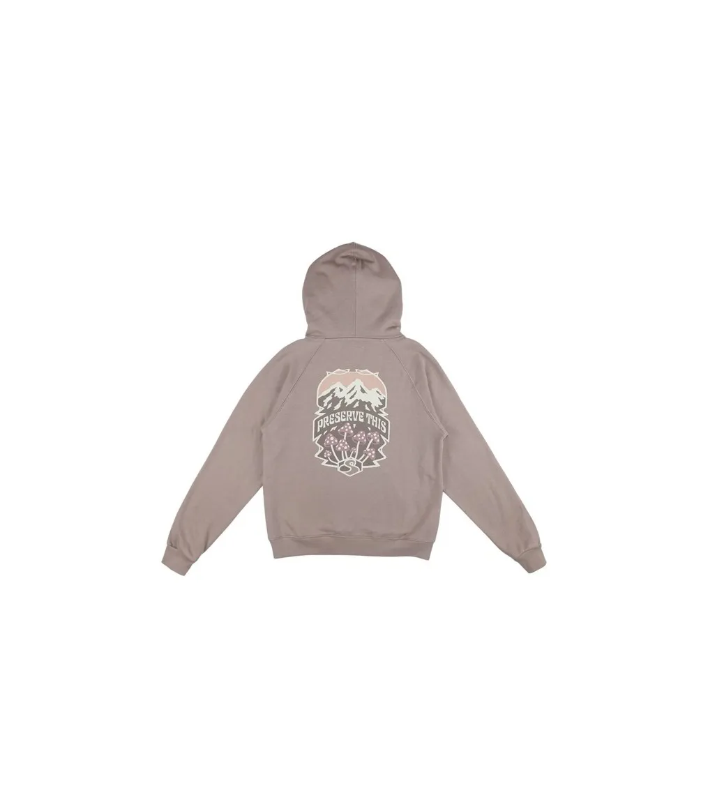 SUDADERA STYLING PRESERVE  SEPIA