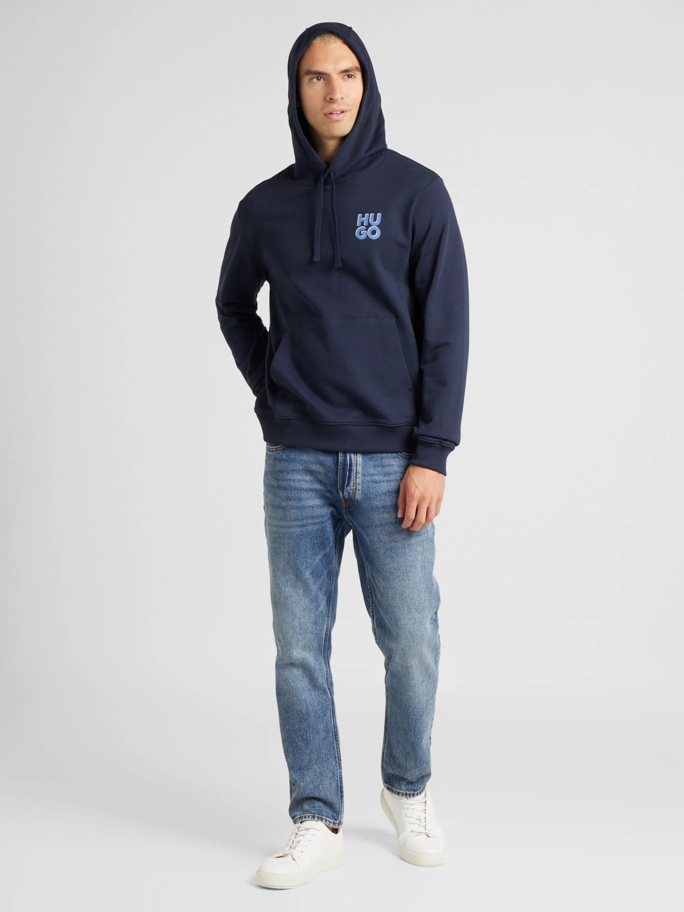 Sudadera 'Dimoni' HUGO en Marino, Azul Claro