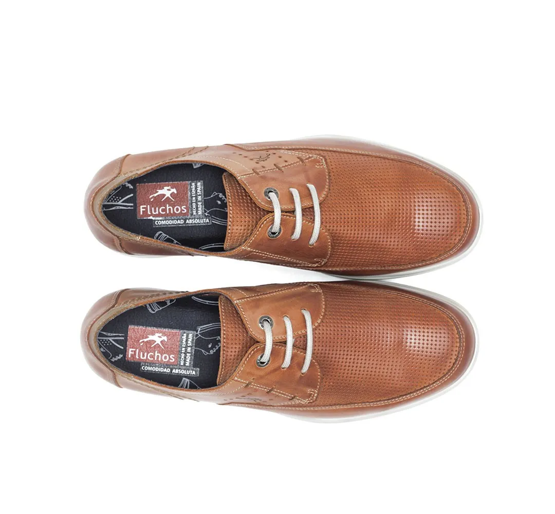 SUMATRA F0119 Zapato de Cordones Naranja