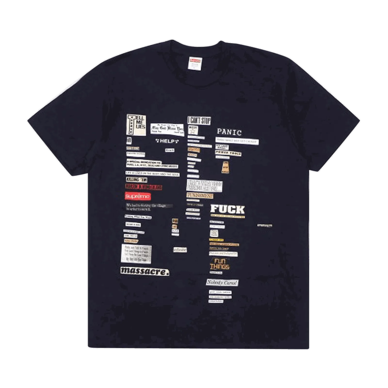 Supreme Cutouts Tee