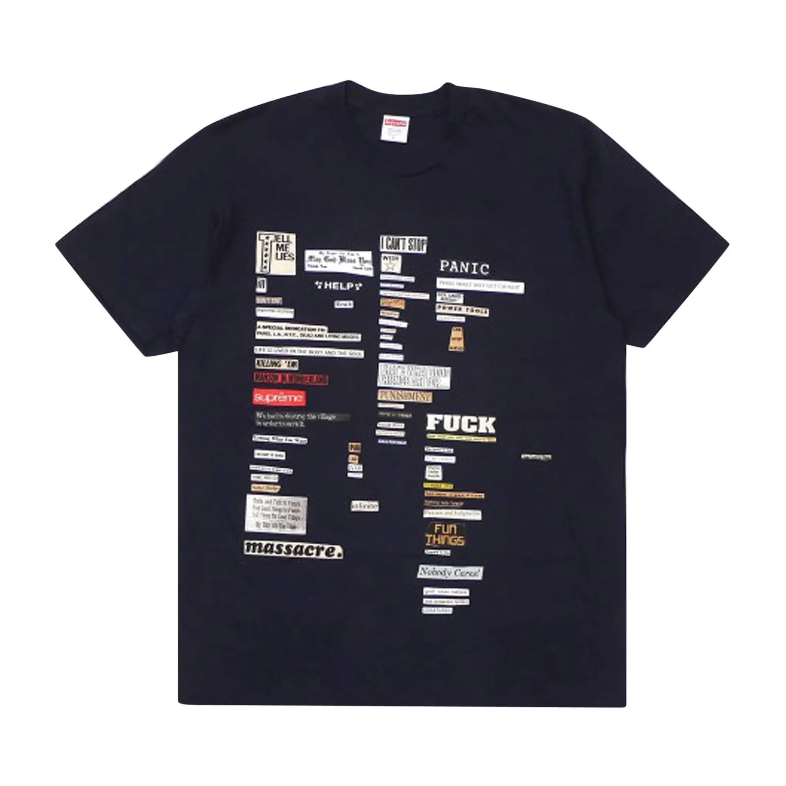 Supreme Cutouts Tee