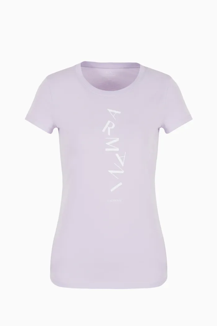 TSHIRT WOMEN VIOLET ARMANI EXCHANGE