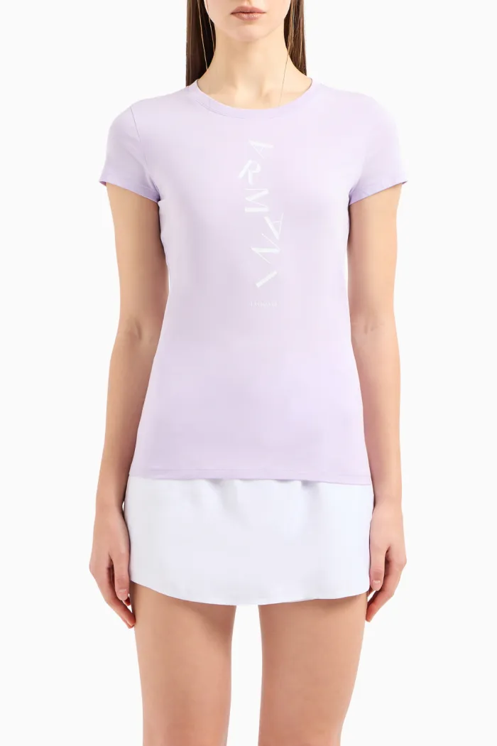 TSHIRT WOMEN VIOLET ARMANI EXCHANGE