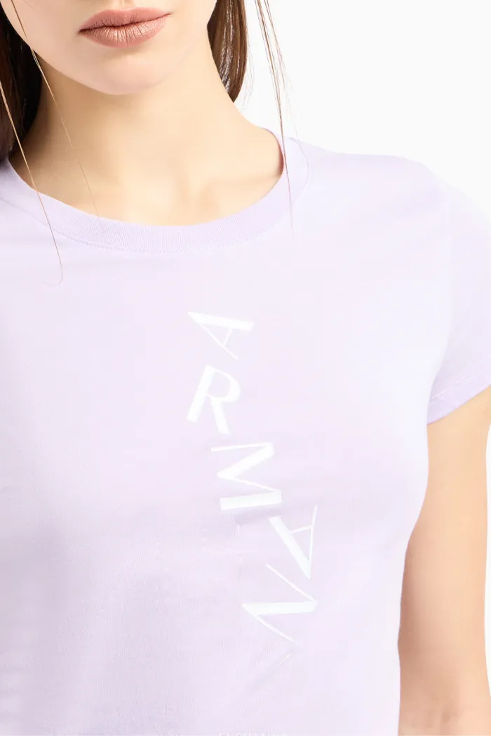 TSHIRT WOMEN VIOLET ARMANI EXCHANGE