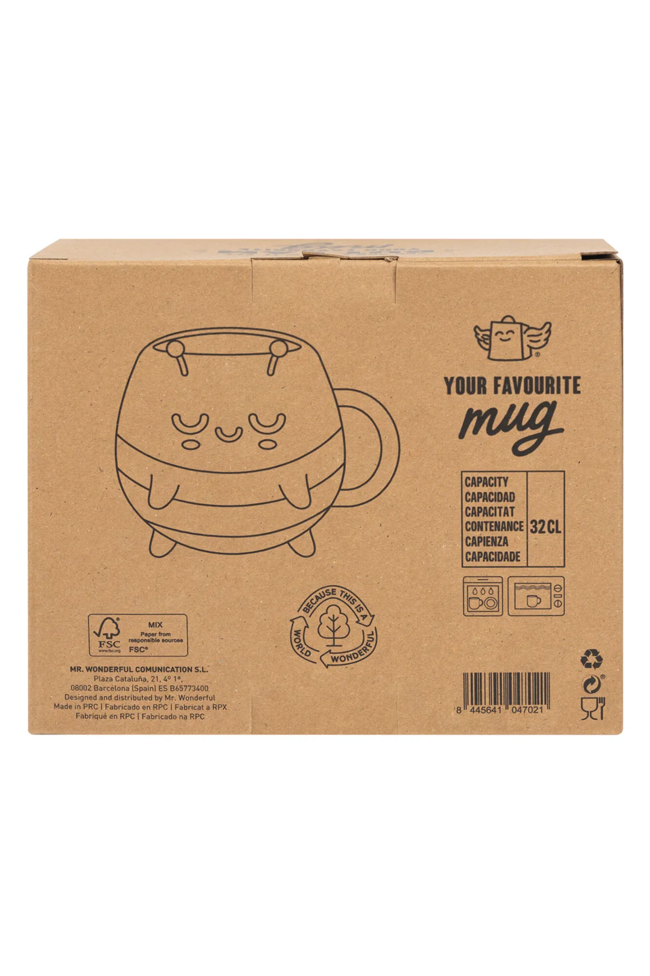 TAZA 3D  ABEJA