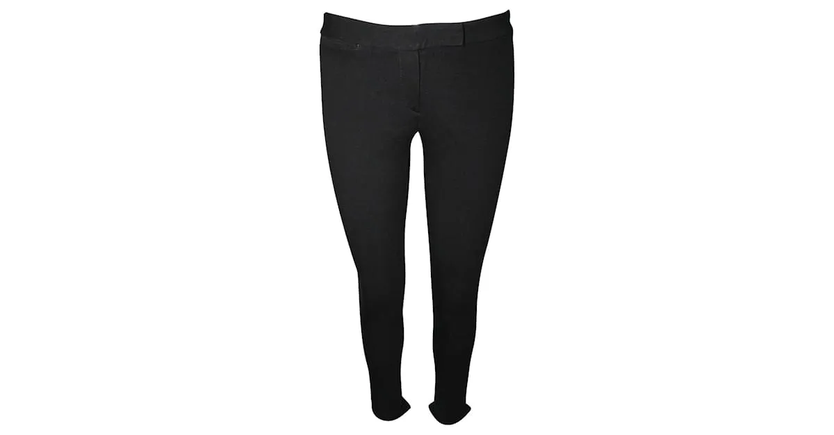 Theory Pantalón Negro Estribo 