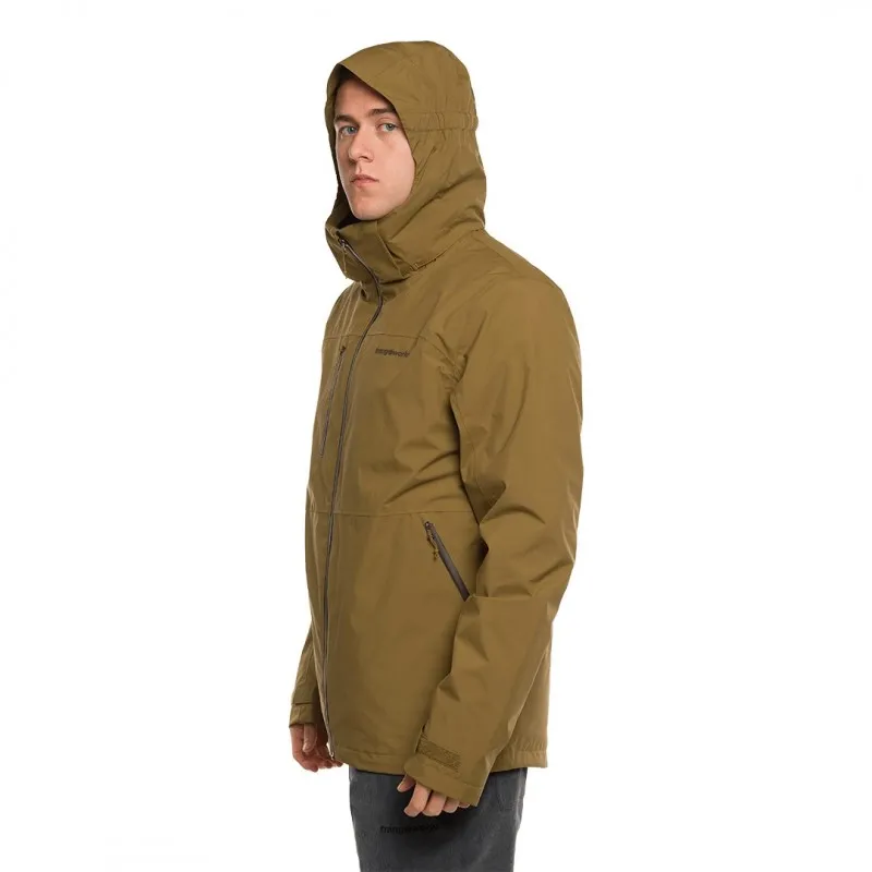 Trangoworld CHAQUETA SALAMA COMPLET MARRÓN