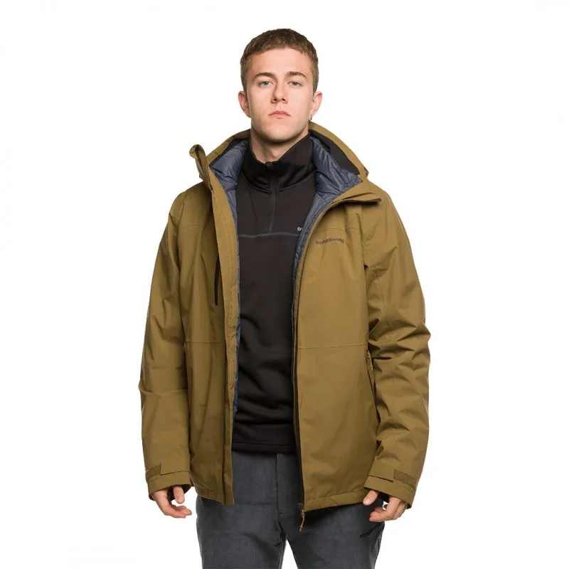 Trangoworld CHAQUETA SALAMA COMPLET MARRÓN