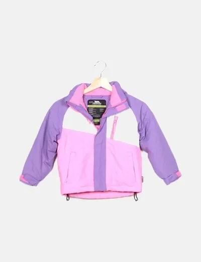 Trespass Chaqueta tricolor acolchada